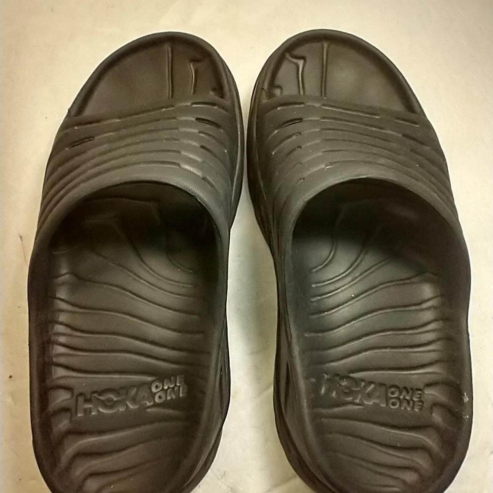 Hoka One One Black Sandals - Picture 8 of 10